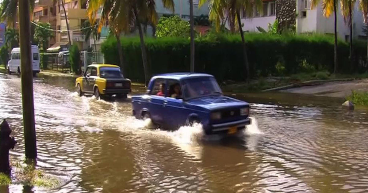 Havana flooded after three days of torrential rain CBS News