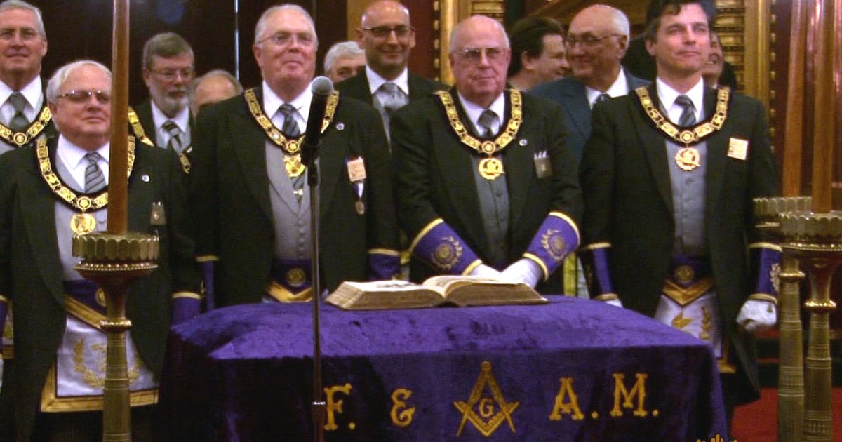 Freemasons Inside Their Secret World Cbs News