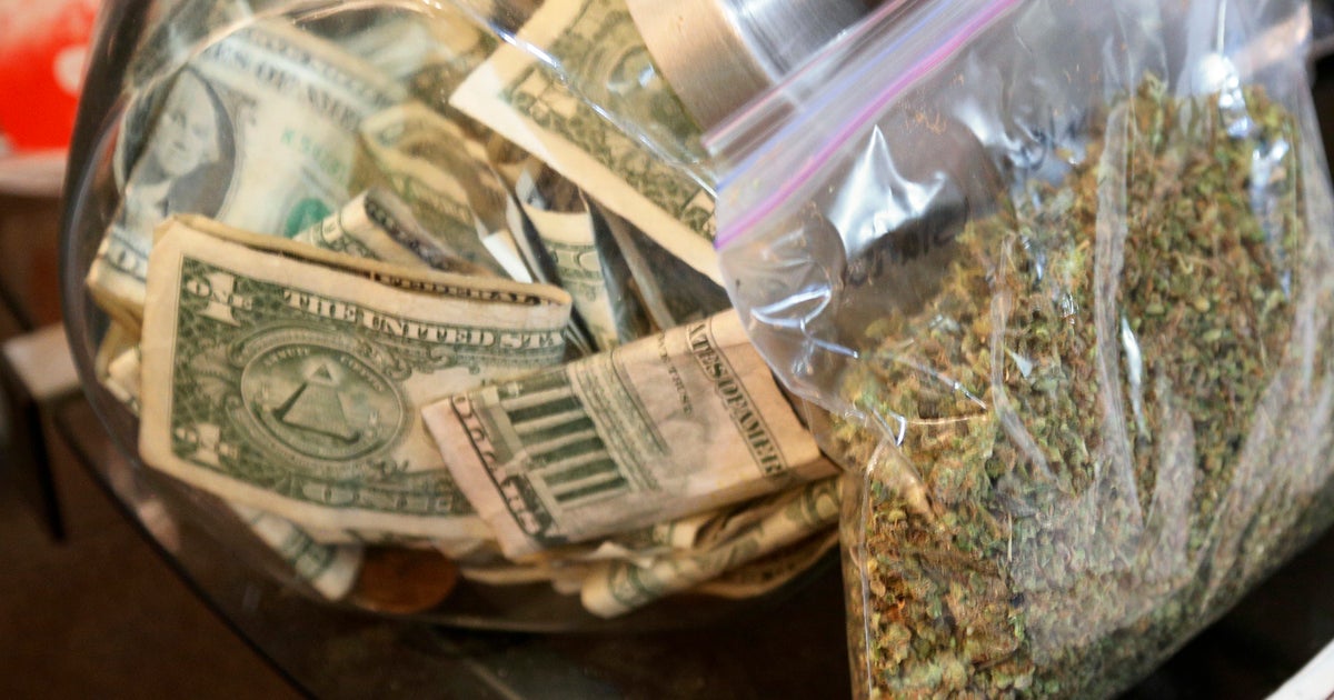 Pot bank begs for access to nation's banking system CBS News