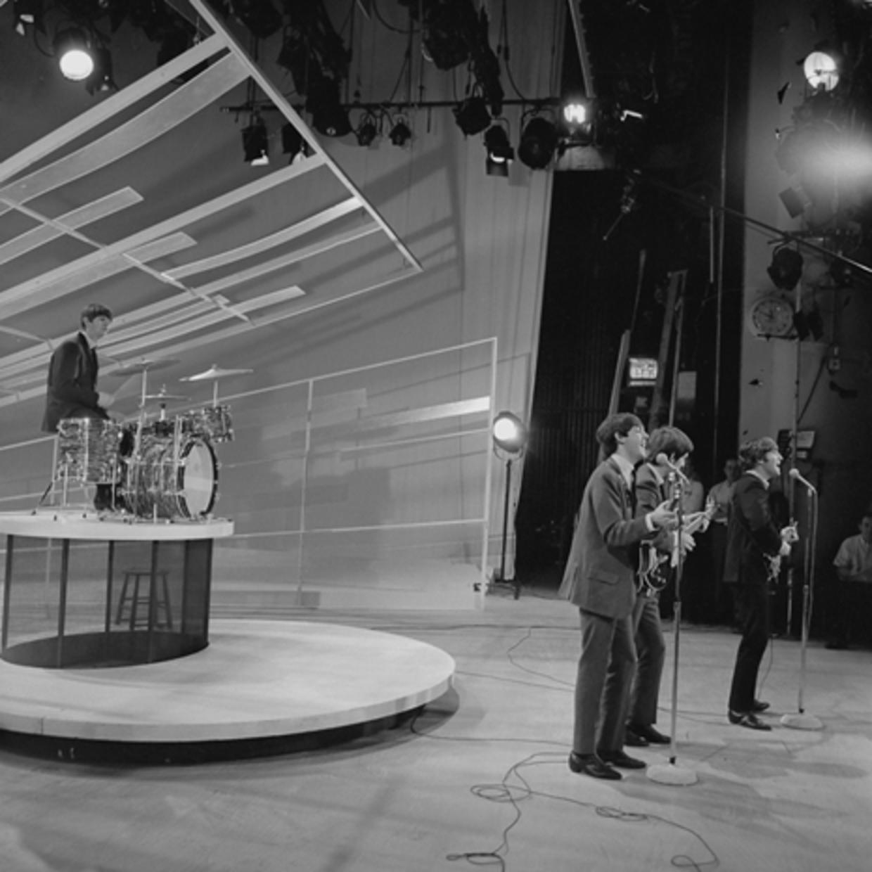 The Beatles Backstage At The Ed Sullivan Show Cbs News 