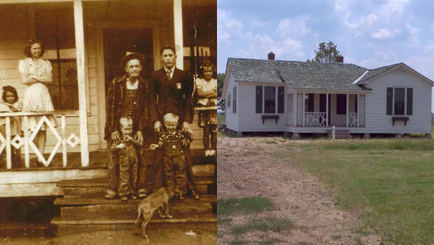 Cash Family at Dyess Home_house after restoration.jpg