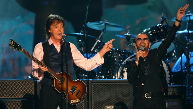 Grammys salute Beatles with star-studded tribute - CBS News