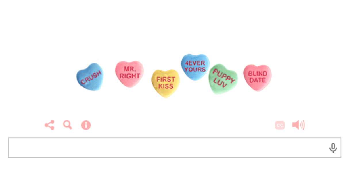 The Story Behind The Valentine's Day Google Doodle CBS Chicago