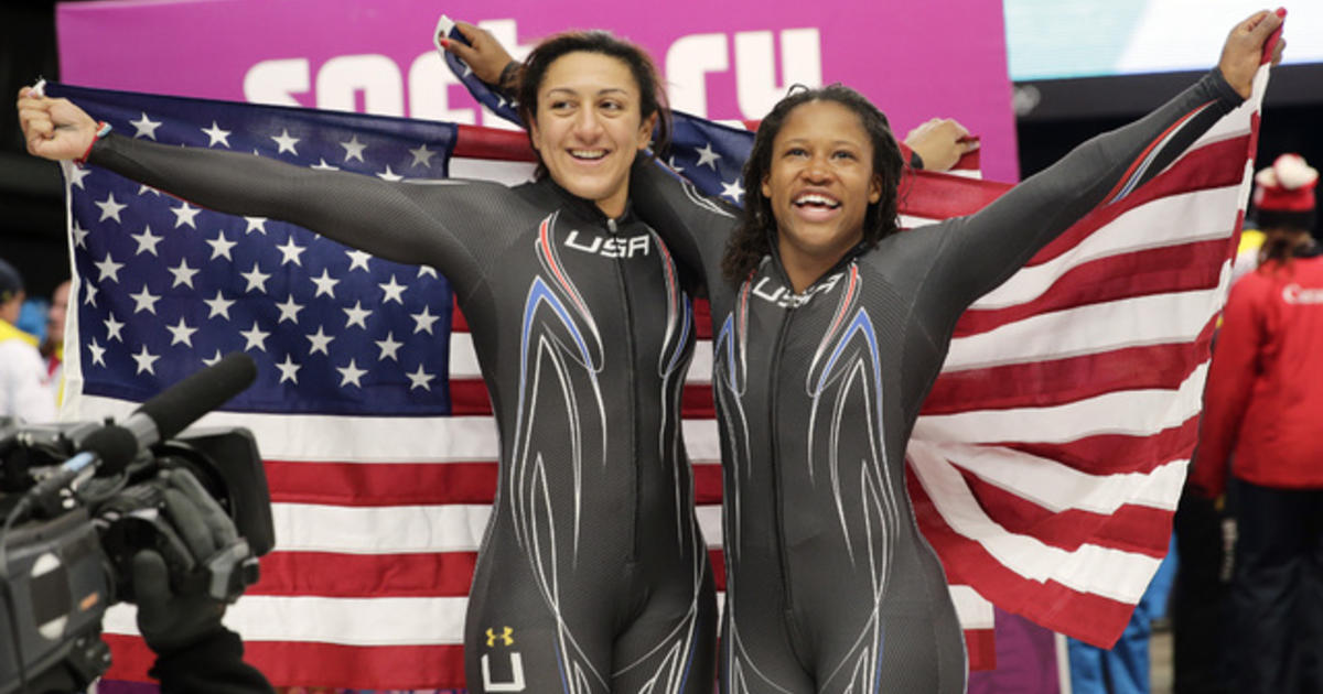 Lauryn Williams Takes Silver In Bobsled Just Misses Olympic History Cbs News