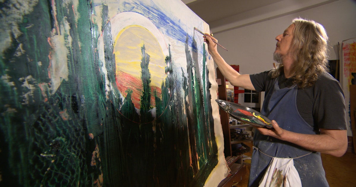 Art secret "Channeling" dead artists CBS News