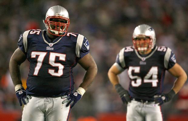 Vince WIlfork and Tedy Bruschi 