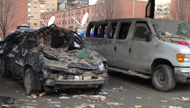 East Harlem Explosion Cars 