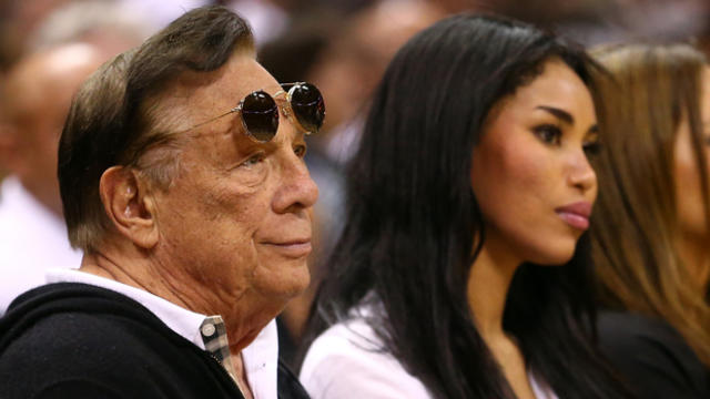 Los Angeles Clippers owner Donald Sterling watches the San Antonio Spurs play against the Memphis Grizzlies during Game One of the Western Conference Finals of the 2013 NBA Playoffs at AT&T Center May 19, 2013, in San Antonio. 