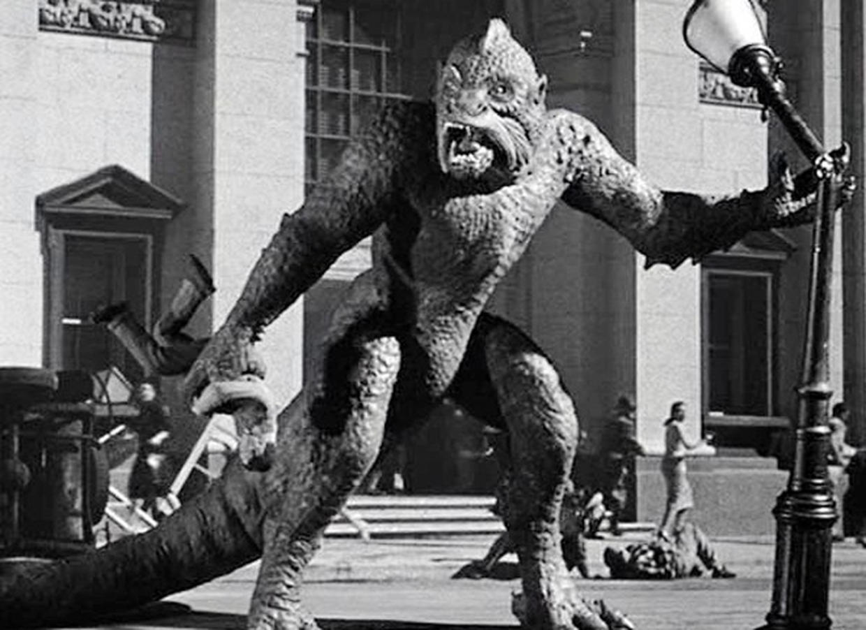 Giant movie monsters CBS News