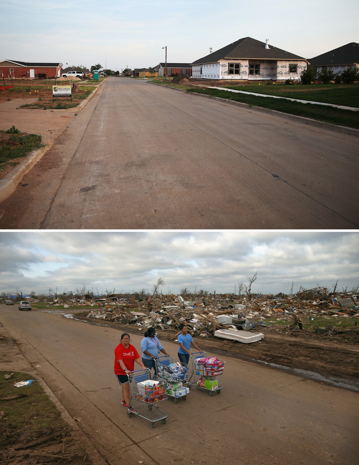 Moore, Oklahoma One year later
