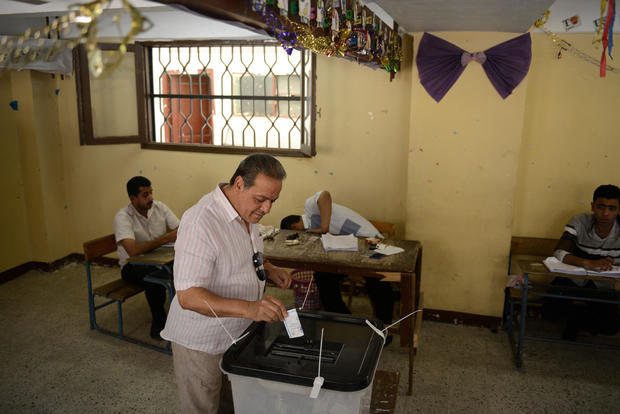 Egyptians vote 