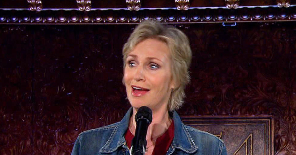Another quantum leap for "Glee" star Jane Lynch CBS News