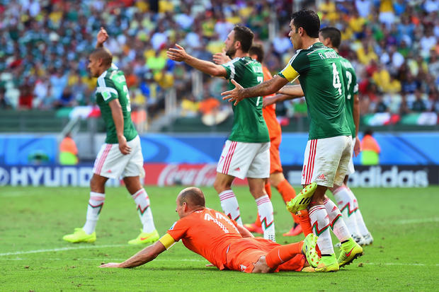 Netherlands v Mexico: Round of 16 - 2014 FIFA World Cup Brazil 
