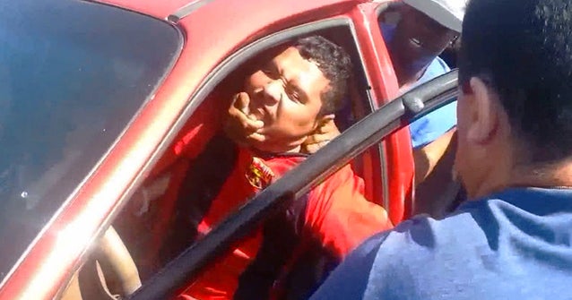 Caught on video Crowd foils California carjacking Videos CBS News