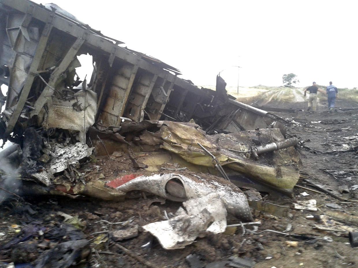 Malaysia Airlines flight shot down in eastern Ukraine  CBS News