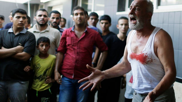 Israelis, Palestinians trade blame for deadly airstrikes 