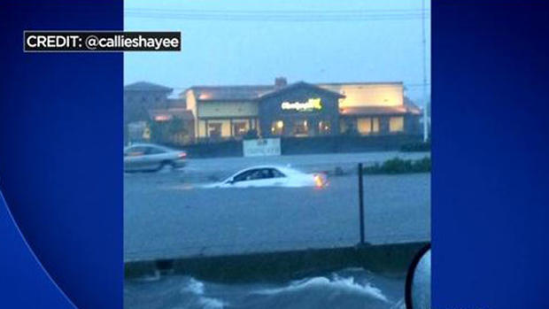 Bayshore Mall flooding 