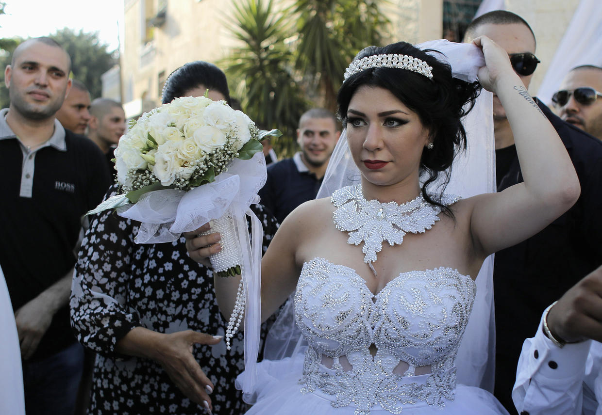 Israeli Palestinian Wedding Cbs News
