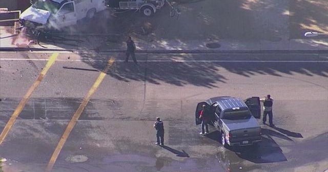 Watch Arizona car chase comes to a violent end CBS News