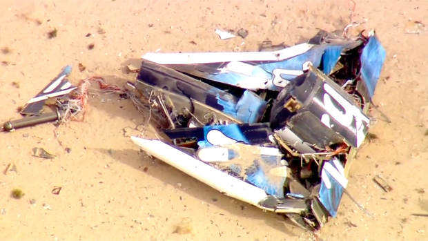 Virgin Galactic crash