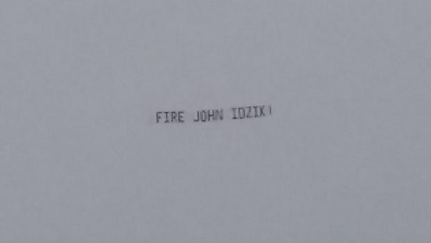 Fire John Idzik banner 