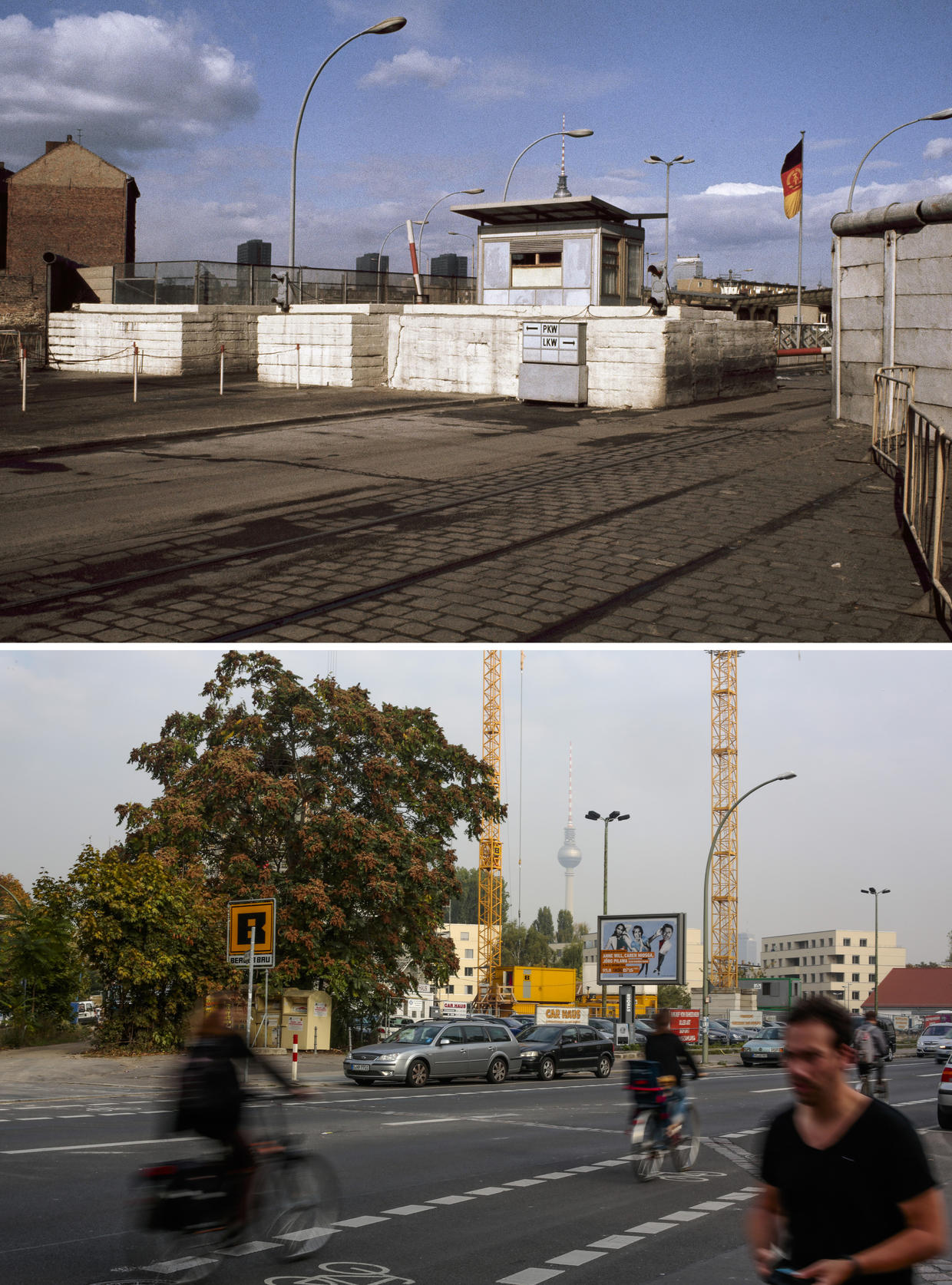 Berlin Wall Now and Then CBS News