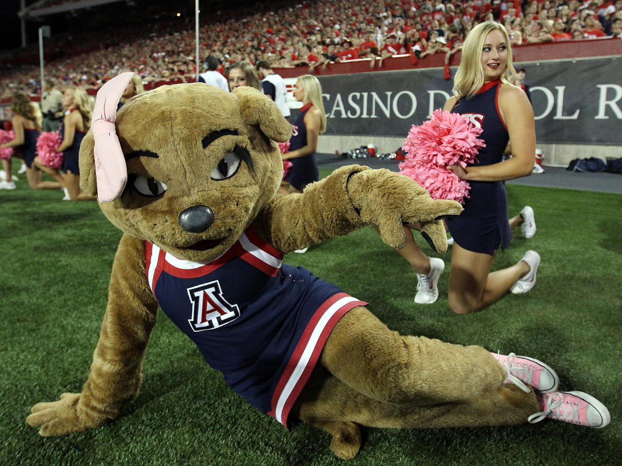 Lovable And Lovably Bizarre College Sports Mascots Cbs News 