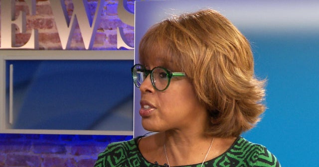 Gayle King fired up about fan who elbowed woman for football CBS News