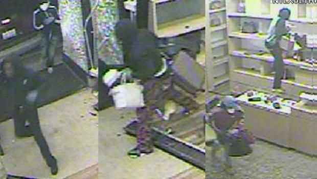 Louis Vuitton drive-thru, smash-and-grab heist isn&#39;t the first in the Chicago suburbs - CBS News