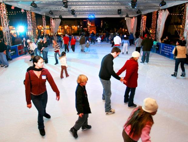 Irvine Spectrum Center Ice Skating 