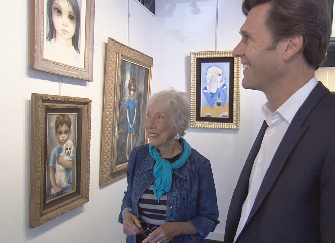 The "Big Eyes" paintings of Margaret Keane CBS News
