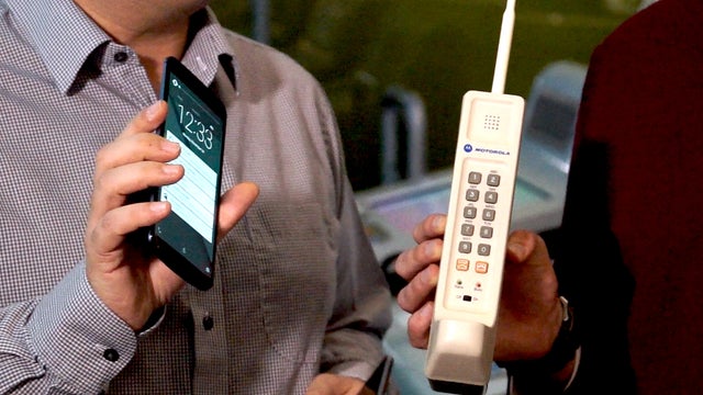 evolution of cell phones 