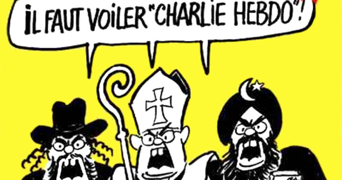 Charlie hebdo la vierge marie