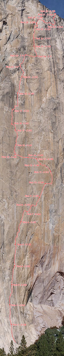 Caldwell, complete El Capitan's Dawn Wall freeclimb at