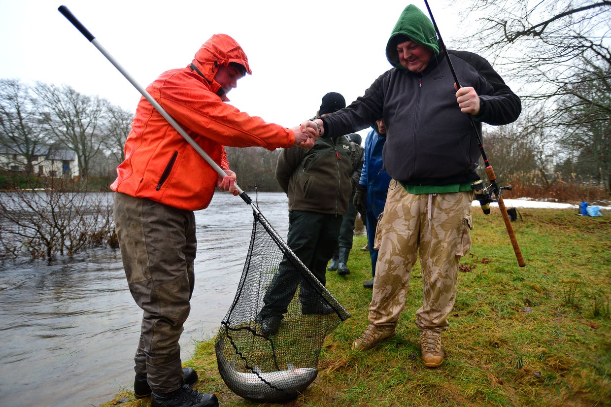 Fishing season opens on the river Tay