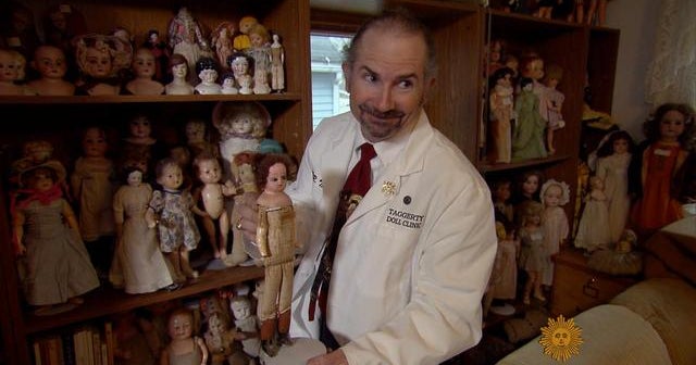 Vintage doll doctor on call CBS News