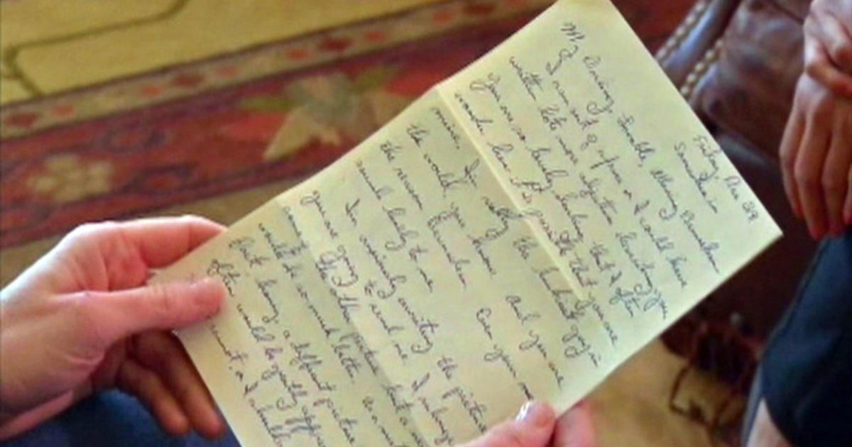 Soldier S Heartwarming Wwii Love Letter Rediscovered Cbs News