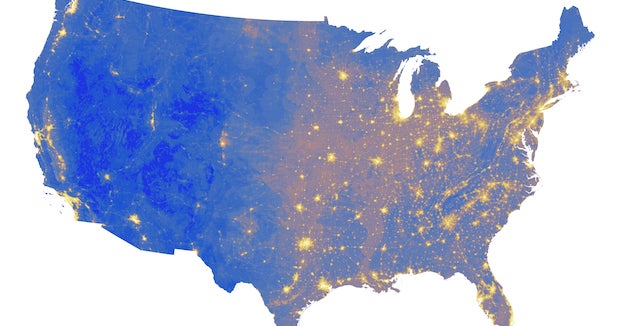 Map shows loudest and quietest spots in U.S. CBS News