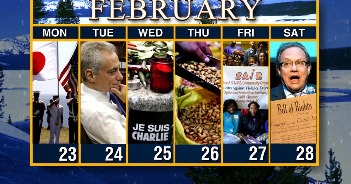 Calendar Week of February 23 CBS News