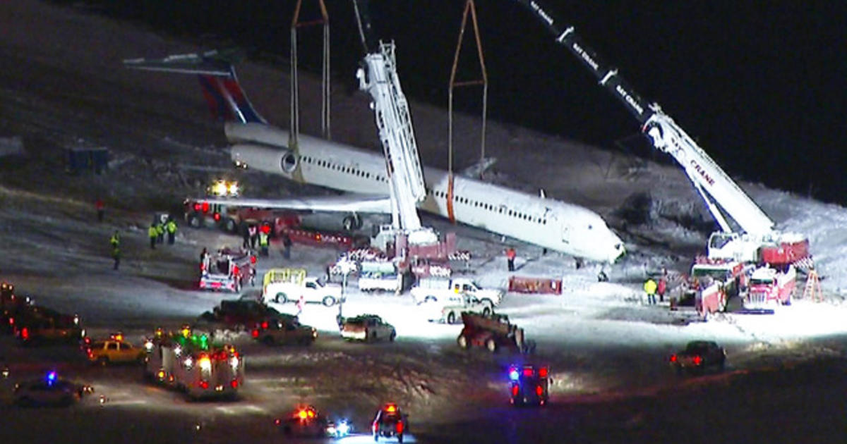 Delta runway accident investigation continues CBS News