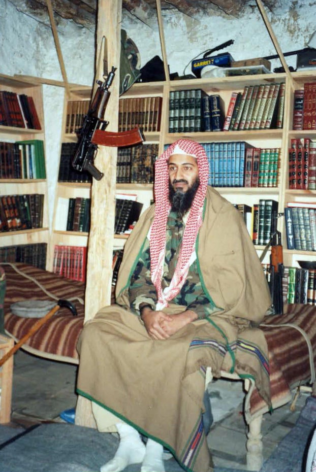 Osama Bin Laden, Tora Bora Rare photos of Osama Bin Laden in his Tora