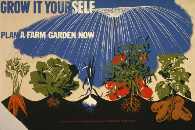 Grow It Yourself Propaganda Art For Wwii Victory Gardens