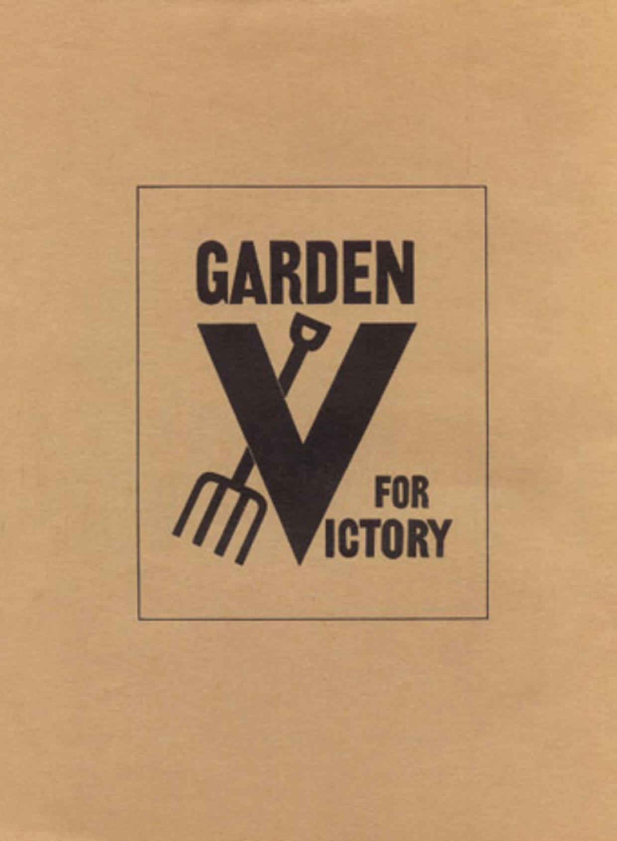 Propaganda art for WWII Victory Gardens CBS News