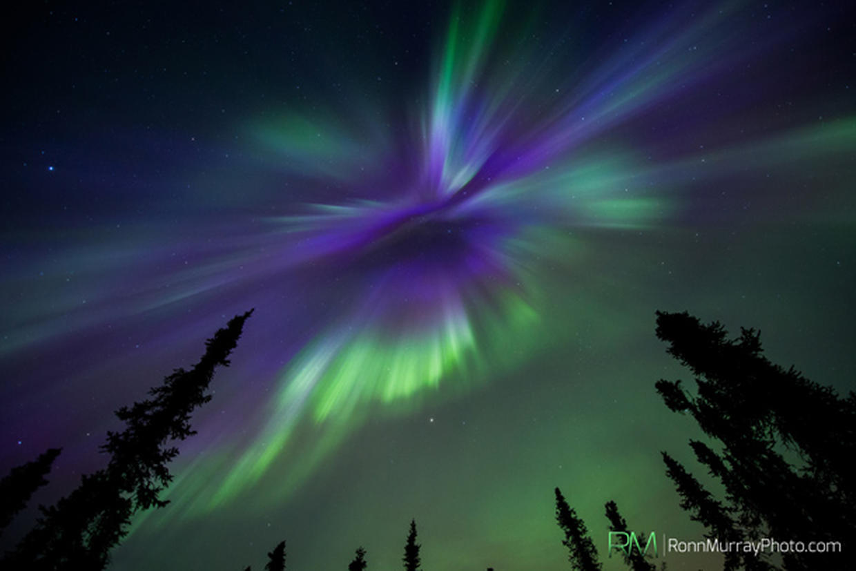 Aurora Borealis Alaska's Northern Lights Pictures CBS News