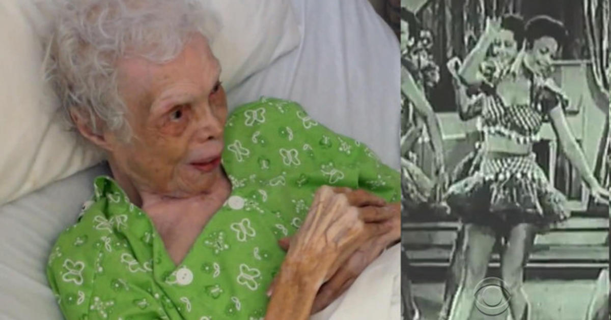 102 Year Old Sees Footage Of Her Dancing Days For First Time Cbs News