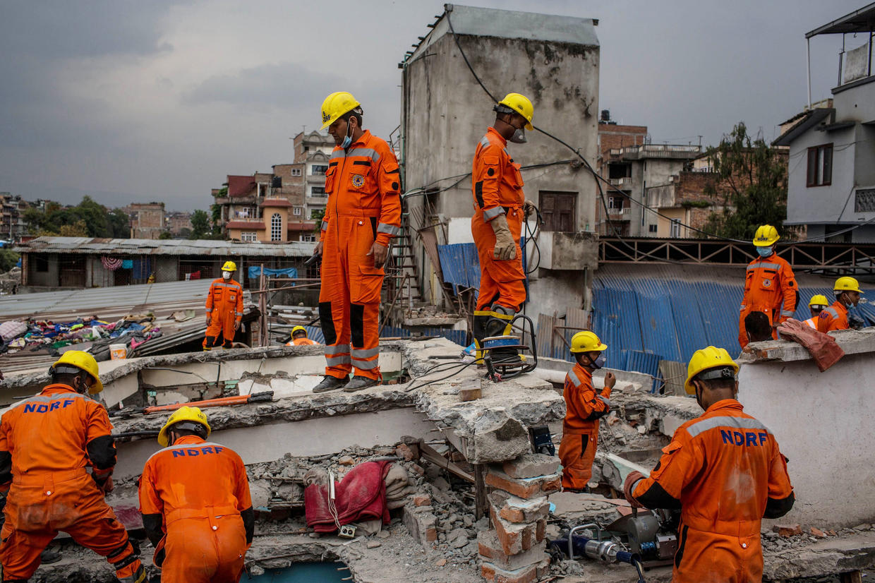 73 Magnitude Aftershock Rattles Nepal Following Devastating April 25