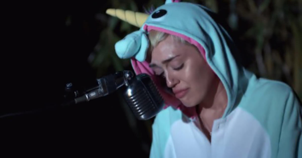 Miley Cyrus Wrote A Song About Her Dead Blowfish Cbs News