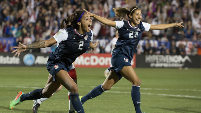 Meet The U S Women S Soccer Team Seeking World Cup Glory Cbs News