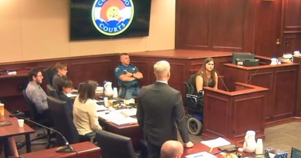 Testimony At Colorado Theater Shooting Trial Ends With A Mother S Loss Cbs News