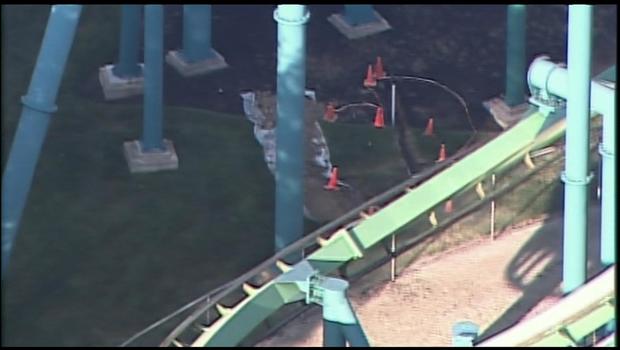 Amusement park guest struck, killed by roller coaster - CBS News